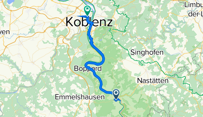 Zum Uhlenhorst 14, Sankt Goar nach Mayener Straße 82, Koblenz