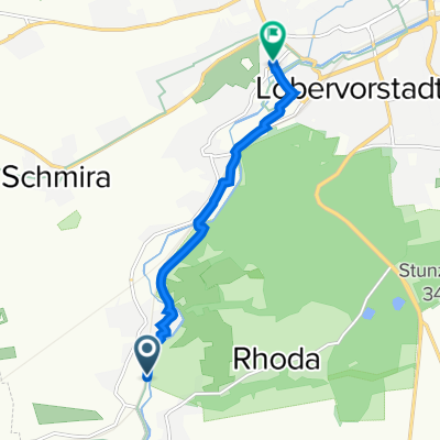 Am Laitrand 2A, Erfurt nach Alfred-Hess-Straße 15, Erfurt