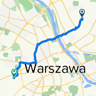 Kolonijna 5, Warszawa do Jana Kazimierza 21A, Warszawa