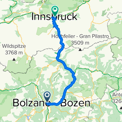 Bozen - Brenner - Innsbruck