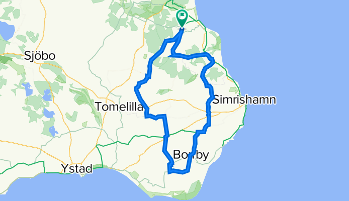 Drejarevägen 1–7, Vitaby to Eljarödsvägen, Vitaby