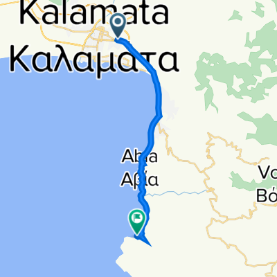 Καλαμάτα to Κιτριές