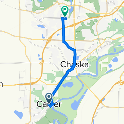 317 N Broadway St, Carver to 112068 Stone Creek Dr, Chaska