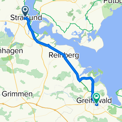 Stralsund nach Greifswald