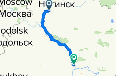 Route in der Bikemap App öffnen