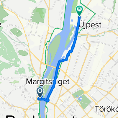 Árpád fejedelem útja, Budapest nach Váci út 73., Budapest