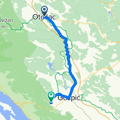 Kralja Zvonimira 35, Otočac to Trnovac 30, Trnovac