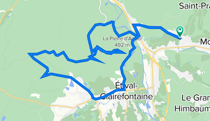 De Rue de Ravines 247, Moyenmoutier à Rue de Ravines 248, Moyenmoutier