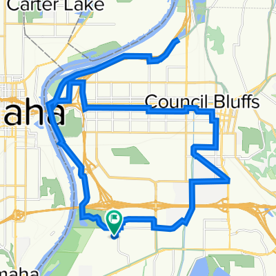 3302 37th Ave, Council Bluffs to 3303 37th Ave, Council Bluffs