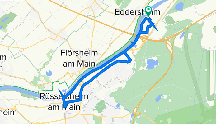 Isarstraße 4, Kelsterbach do Isarstraße 4, Kelsterbach