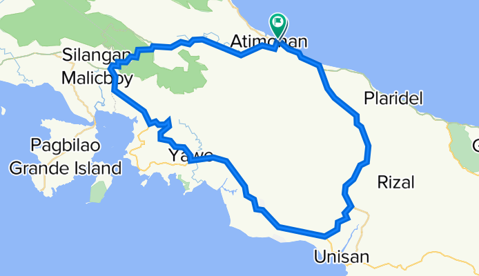 Atimonan-Unisan Loop