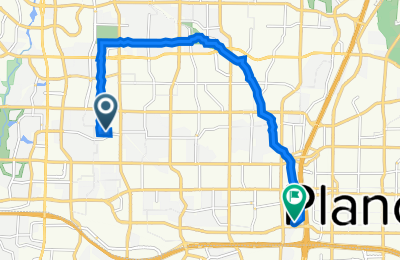 Route in der Bikemap App öffnen