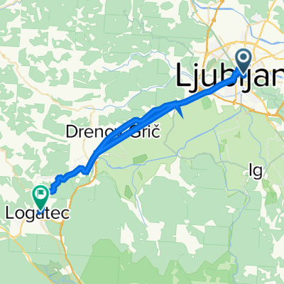Poljanski nasip 2–8, Ljubljana až Tržaška cesta 18, Logatec
