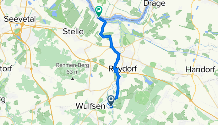 Meyersberg 11, Winsen (Luhe) to Hoopter Elbdeich 63, Winsen (Luhe)