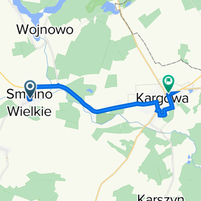 Smolno Wielkie 11A, Smolno Wielkie to Wolsztyńska 14–20, Kargowa