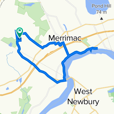 Heath Brook Road 6, Merrimac to Heath Brook Road 6, Merrimac