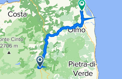 Route in der Bikemap App öffnen