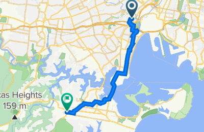 Route in der Bikemap App öffnen