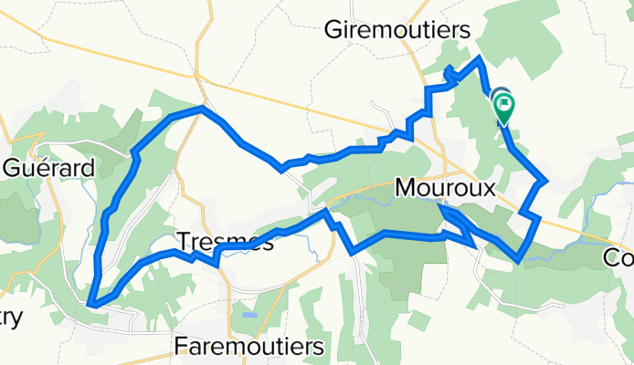 De Rue des Lombards 347, Mouroux à Rue des Lombards 247, Mouroux