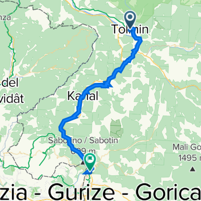 Trg maršala Tita 18a to Soška cesta 21