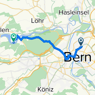 Kasernenstrasse 35, Berne to Araweg 4, Hinterkappelen