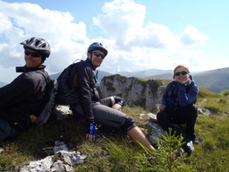 Hebe Bild 11 entlang der Bikemap-Route "Ranca - Strategica + Retur" hervor