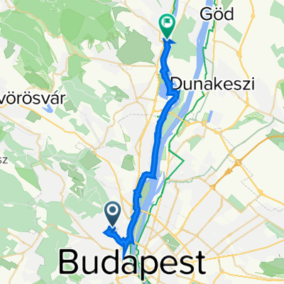 Muraközi utca 14a., Budapest to Duna korzó, Szentendre