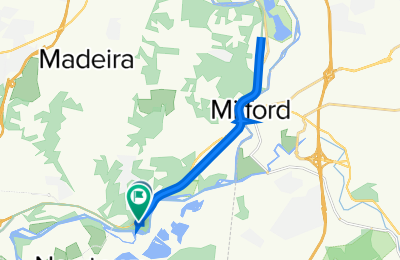 Route in der Bikemap App öffnen