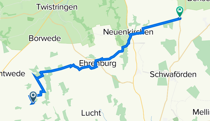 Hollen(Eydelstedt) Abzw. Wohlstreck nach Wiesengrund 2, Sudwalde