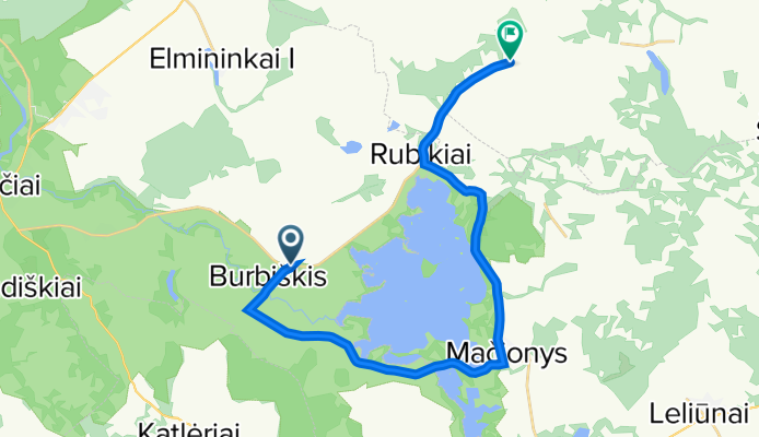 Aplink Rubikių ež.