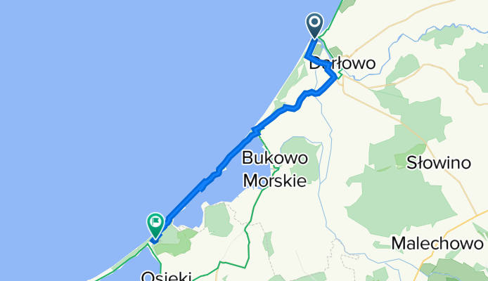 Władysława IV 7, Darłowo do Słoneczna 8a, Łazy