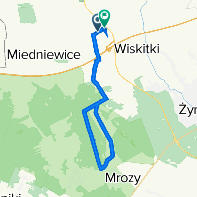 Cyganka 4, Wiskitki do Cyganka 22, Wiskitki