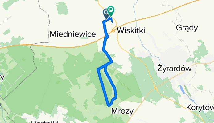 Cyganka 4, Wiskitki do Cyganka 22, Wiskitki