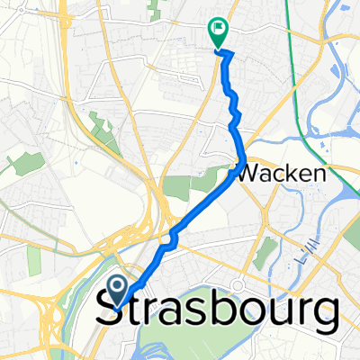 19–20 Place de la Gare, Strasbourg à 103 Route de Bischwiller, Schiltigheim
