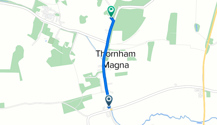 Claremont, The Street, Eye to Thornham Park, Thornham Magna, Eye