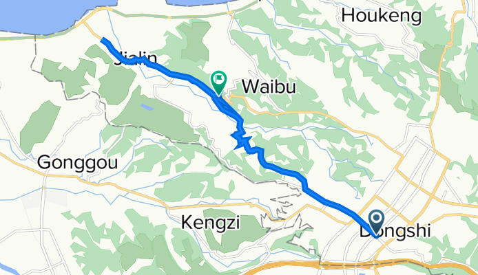 No. 371 Zhongxiao Road, Linkou District to TP77-1, Linkou District