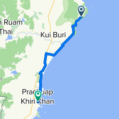 ปข. 4020, Amphoe Kui Buri to 3167, Mueang Prachuap Khiri Khan