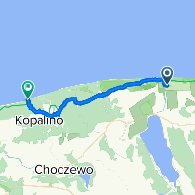 Dębki do Droga bez nazwy