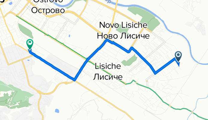Ѓорѓи Капчев 22 21, Skopje to Gjorgji Sugare 4, Skopje