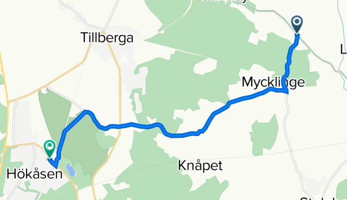 Tillberga Nibble 3, Västerås to Åsenlundsvägen, Västerås