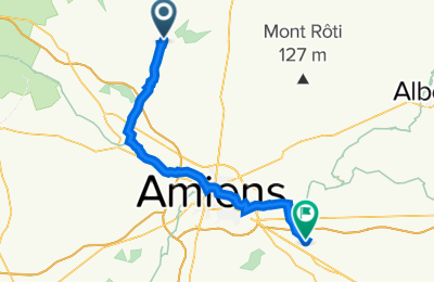 Route in der Bikemap App öffnen
