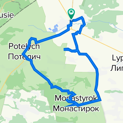 Поворот на Шабельня to Поворот на Шабельня