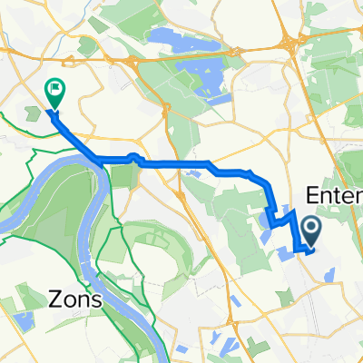 Margaretenstraße 11, Langenfeld (Rheinland) nach Henkelstraße 16, Düsseldorf