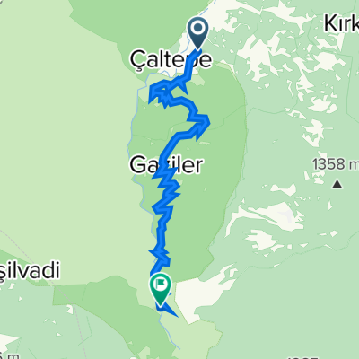 çaltepe-tazı-köprülü kanyon
