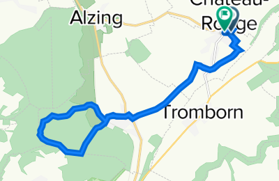 Route in der Bikemap App öffnen