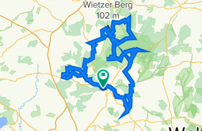 Route in der Bikemap App öffnen
