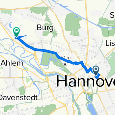 Rundestraße 16, Hannover nach Heimatweg 26H, Hannover