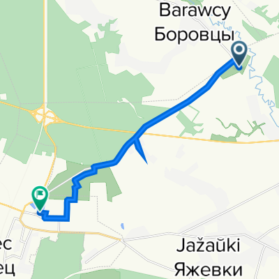 Лунинецкий до улица Машерова, Лунинецкий