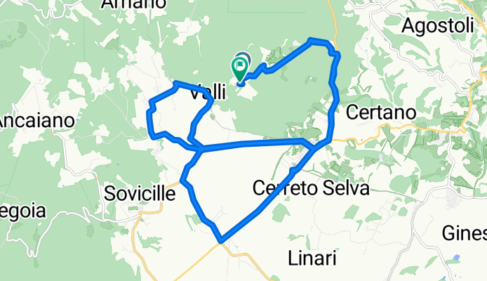 Die erste Tuor gleich nach der Ankunft in Italien