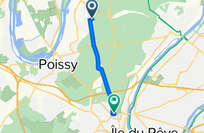 Route in der Bikemap App öffnen